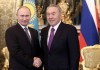 Владимир Путин поздравил Нурсултана Назарбаева с победой на выборах президента Казахстана