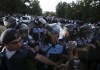 Полиция задержала 46 человек на проспекте Маршала Баграмяна в Ереване