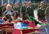 Прощание с погибшими под Омском десантниками