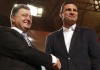 Партии Порошенко и Кличко объединятся в политическую силу 