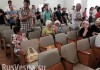 Днепропетровские пенсионеры отказались вставать во время исполнения гимна Украины