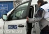 Сотрудники ОБСЕ прибыли в обстрелянный микрорайон в Донбассе