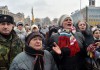 Родители попавших в окружение под Дебальцево военных начали митинг в Киеве