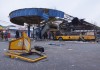 В центре Донецка снаряд попал в автобусную станцию, есть погибшие