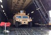 Первая партия американских военных машин Humvee прибыла на Украину