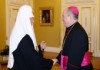 Святейший Патриарх Кирилл встретился с апостольским нунцием архиепископом Иваном Юрковичем, завершающим свое служение в России