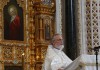 Обновленческий священник, вера которого не соответствует учению Православной Церкви, вновь проповедует с амвона патриаршего кафедрального собора