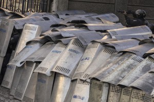 Митингующие хотели поддержать оппозиционных депутатов, которые безуспешно пытались продавить голосование за конституционную реформу, милиция не пустила демонстрантов к зданию Верховной рады, более того, перешла в наступление.
